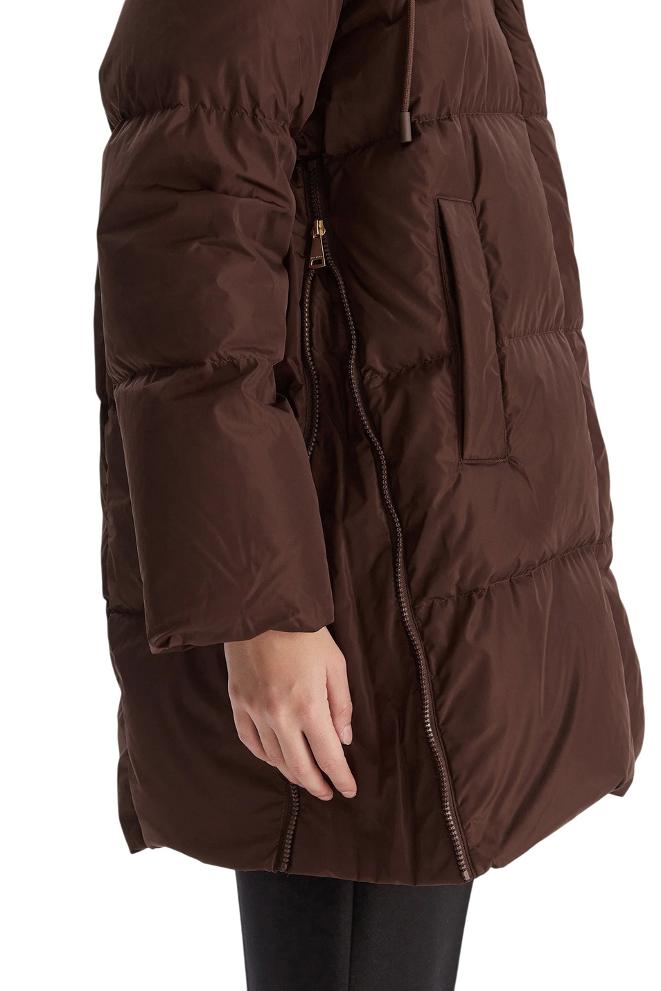 Женский Weekend Max Mara Полупальто NEWBEMBO с пуховым наполнителем (цвет ), артикул 2525496072 | Фото 6