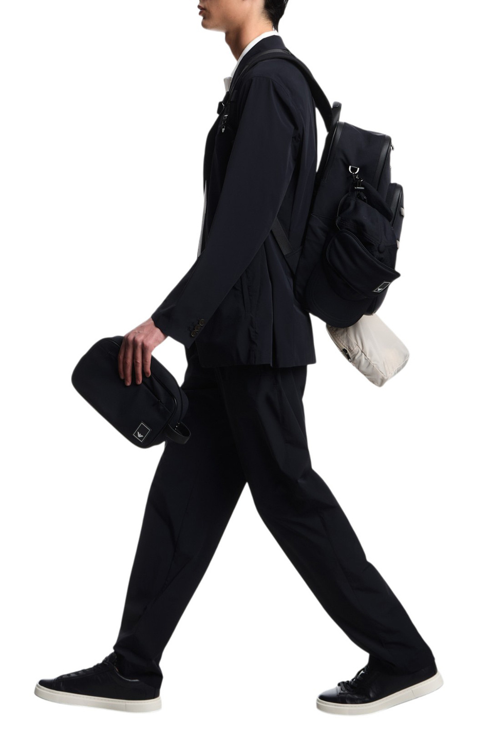 Мужской Emporio Armani Пиджак однотонный (цвет ), артикул EM005439-AF13772 | Фото 3