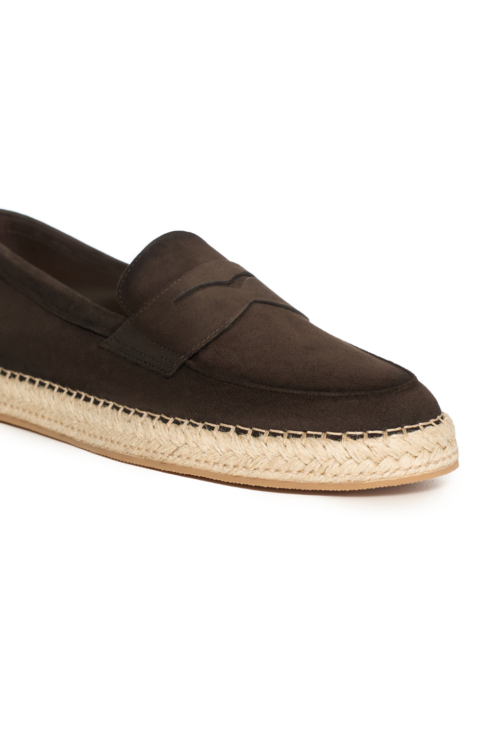 Мужской Santoni Эспадрильи Carlo из натуральной замши (цвет ), артикул MBCD22193PBTTSE2T60 | Фото 5