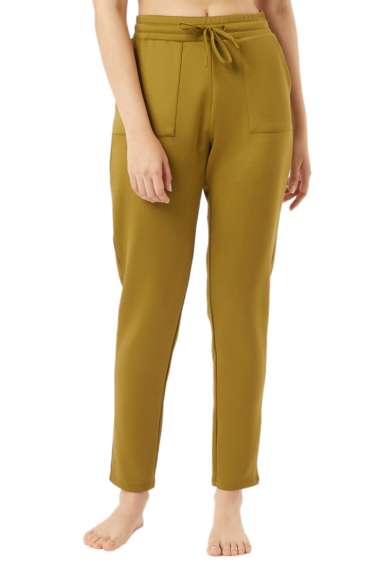 Пижамные брюки COPANA|Основной цвет:Оливковый|Артикул:6537806 | Фото 1