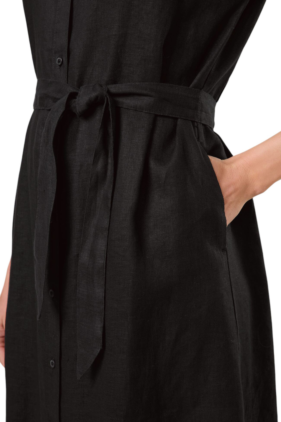 Женский Gerry Weber Платье-рубашка из льна (цвет ), артикул 580070-31235 | Фото 6