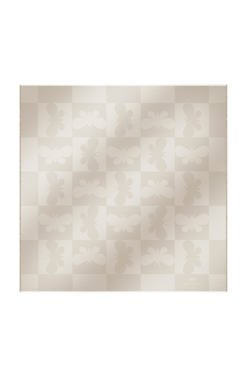 Платок PORFIDO с принтом|Основной цвет:Бежевый|Артикул:2415541074 | Фото 1