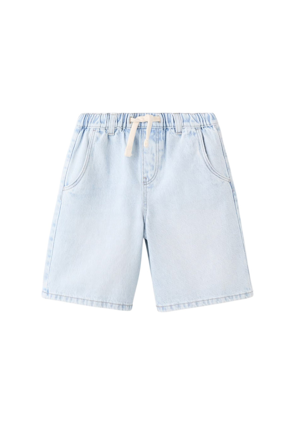 Мальчикам Mango Kids Шорты джинсовые LOOSE (цвет ), артикул 27097905 | Фото 1