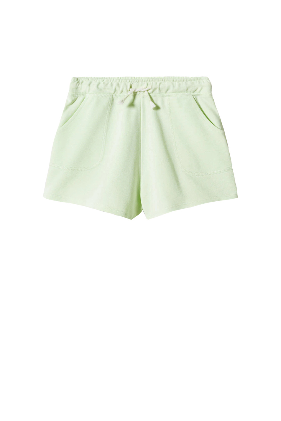 Шорты LEA с кулиской|Основной цвет:Мятный Девочкам Mango Kids Шорты LEA с кулиской (цвет ), артикул 47075935 | Фото 1