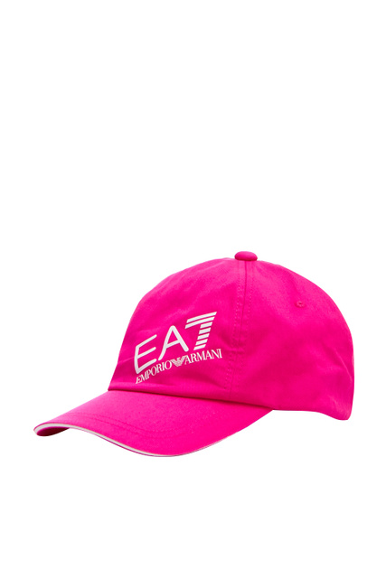 Кепка с контрастным логотипом|Основной цвет:Розовый|Артикул:284952-2R101 | Фото 1