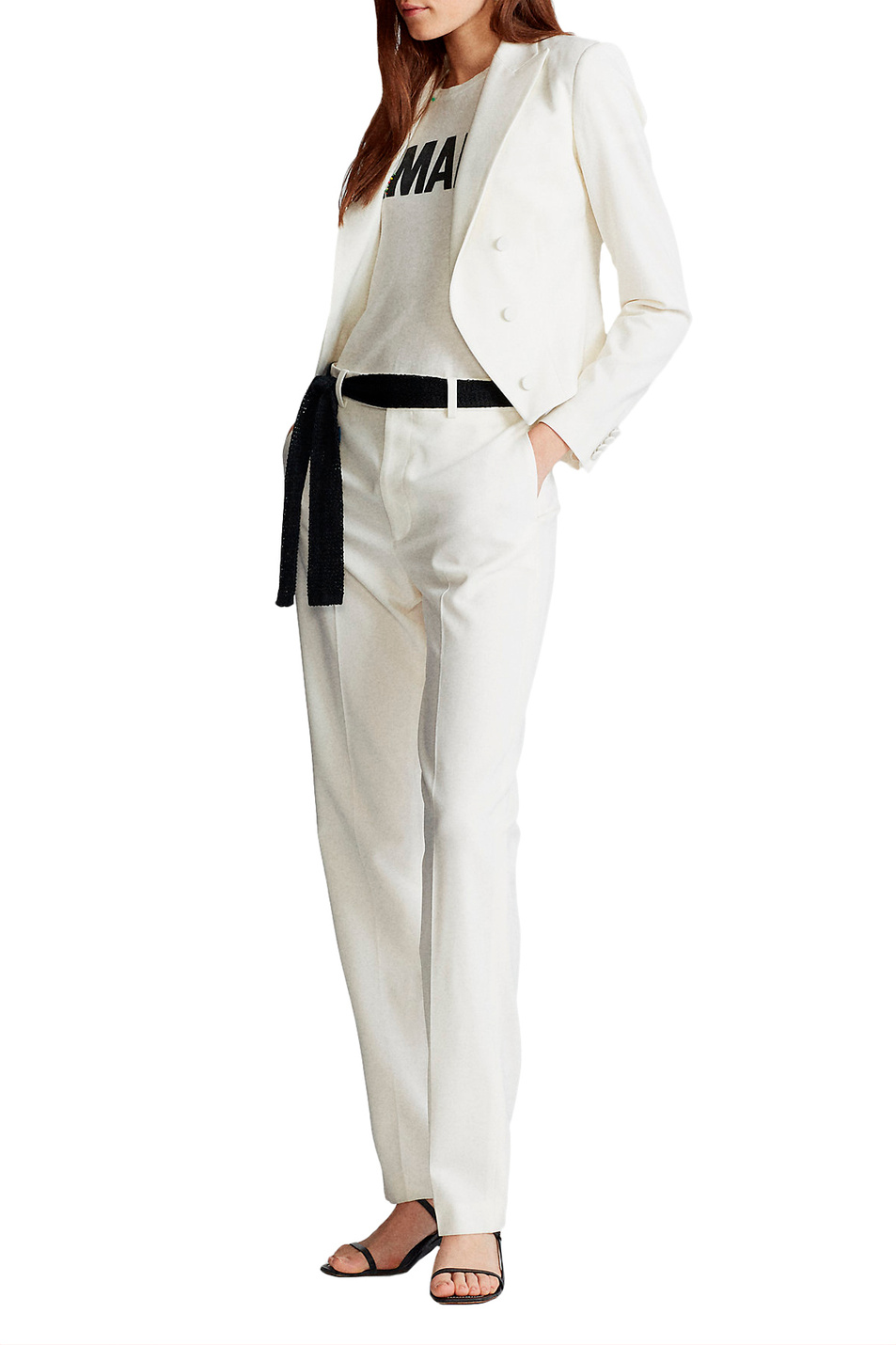 Женский Polo Ralph Lauren Брюки прямого кроя (цвет ), артикул 211806677002 | Фото 2