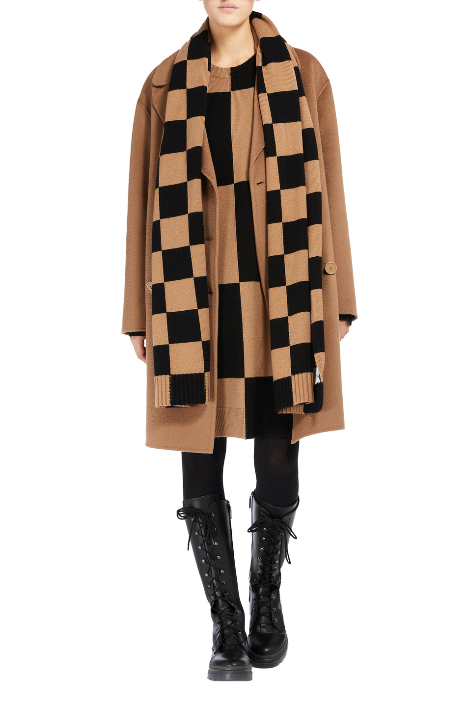 Женский Max Mara Платье BAIOCCO из шерсти и кашемира (цвет ), артикул 93260423 | Фото 2