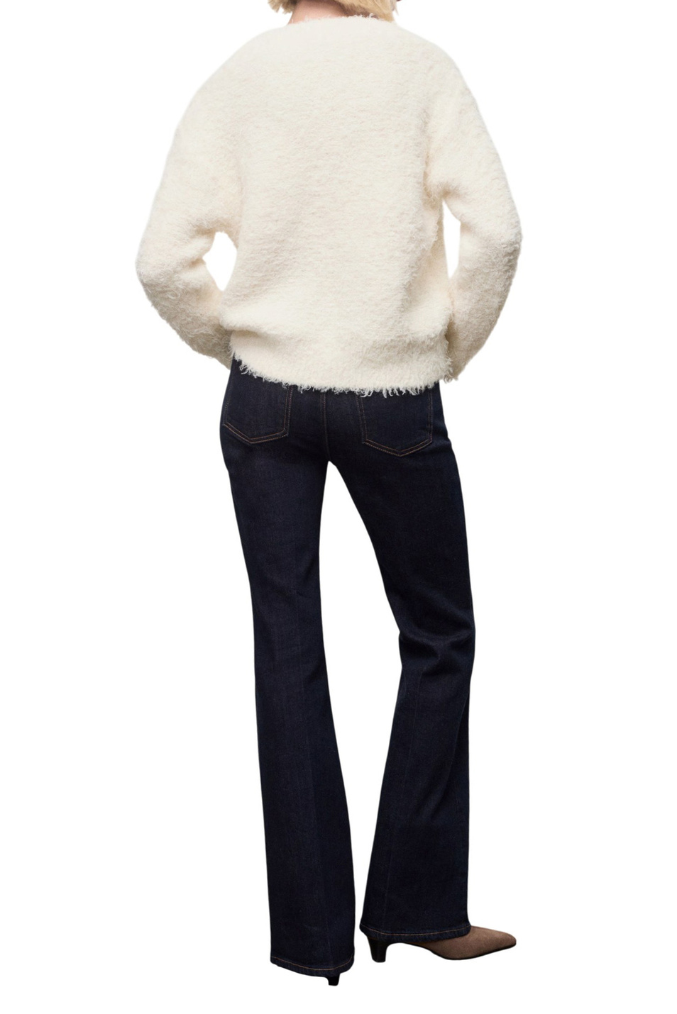 Женский Mango Пуловер ANTONIA с V-образным вырезом (цвет ), артикул 17007820 | Фото 4