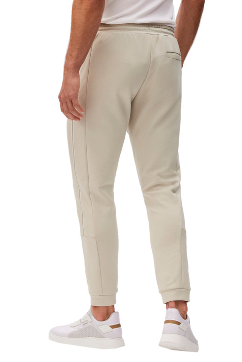 BOSS Спортивные брюки с манжетами и стандартной посадкой (Кремовый цвет), артикул 50465961 | Фото 4