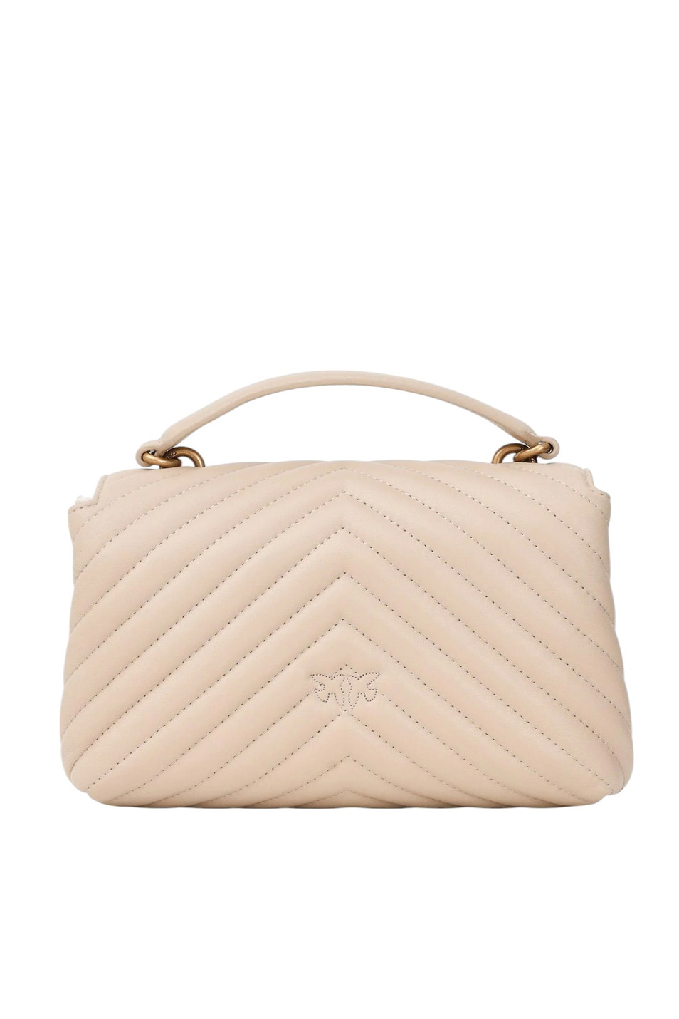 Женский Pinko Сумка LOVE LADY PUFF MINI из натуральной кожи (цвет ), артикул 100044A0GK | Фото 3
