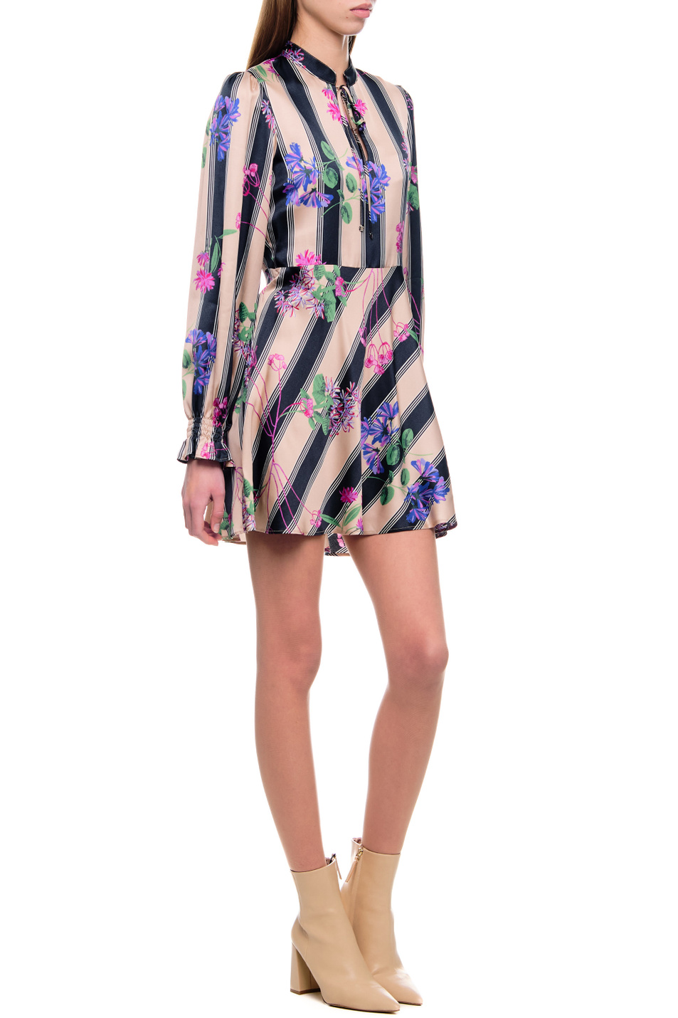 Женский Max&Co Платье EGADI из вискозы с принтом (цвет ), артикул 72210723 | Фото 4