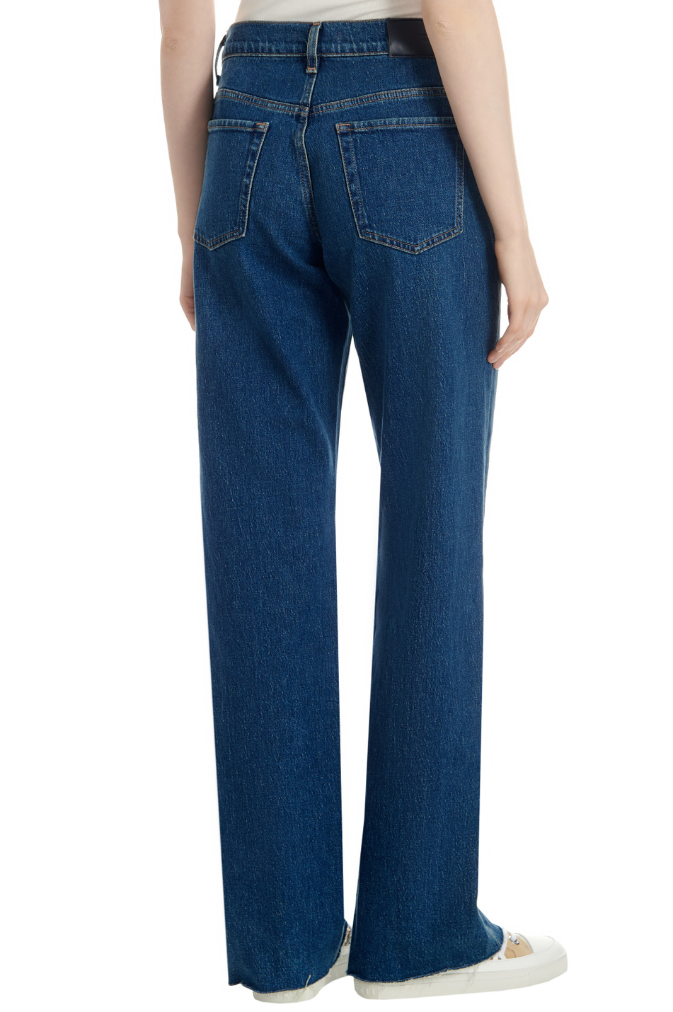 Женский 7 for all Mankind Джинсы TESS из эластичного хлопка (цвет ), артикул JSSTC650BB | Фото 4