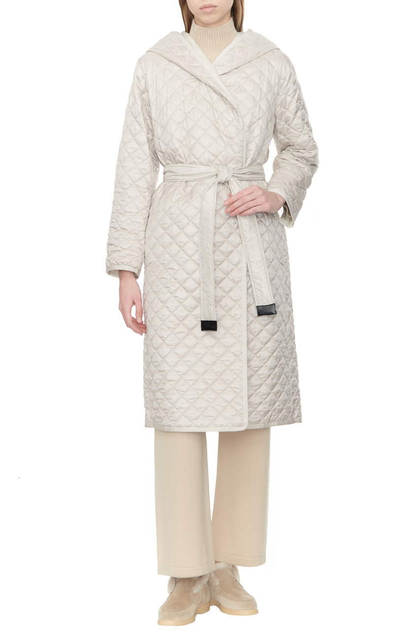 Пальто стеганое LISA|Основной цвет:Кремовый|Артикул:2394960134 | Фото 1
