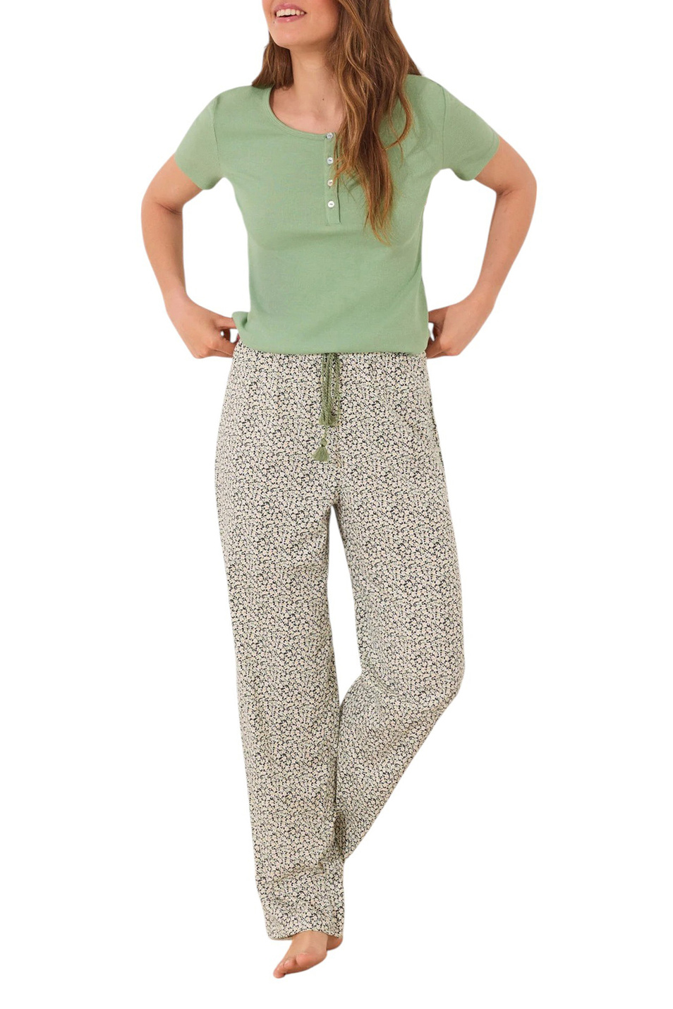 Женский Women'secret Пижама из эластичного хлопка (цвет ), артикул 3592400 | Фото 1