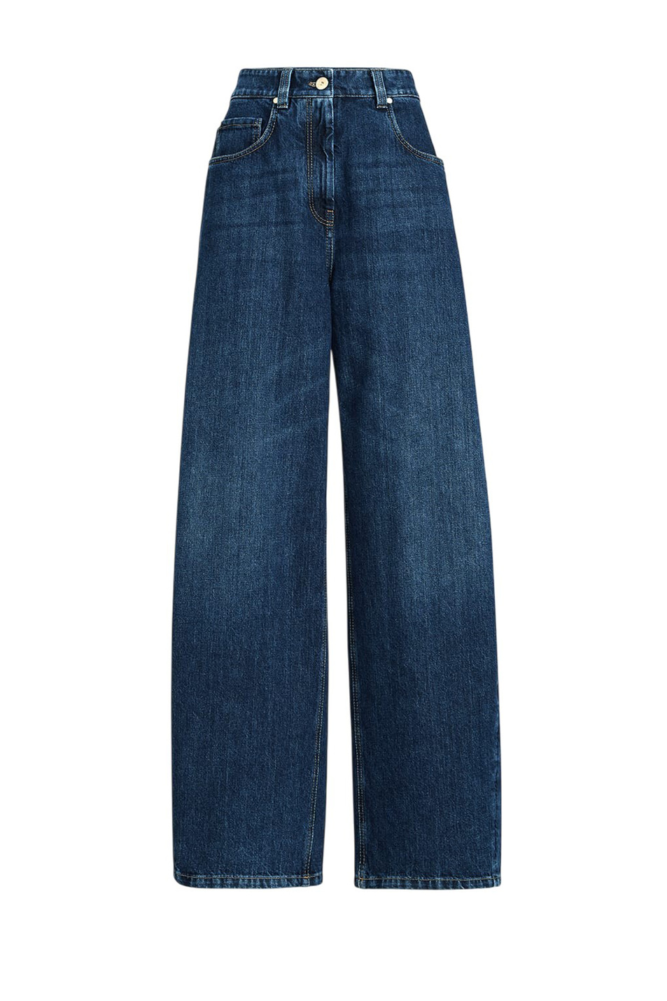 Женский Brunello Cucinelli Джинсы из хлопка (цвет ), артикул MA095P4059 | Фото 1