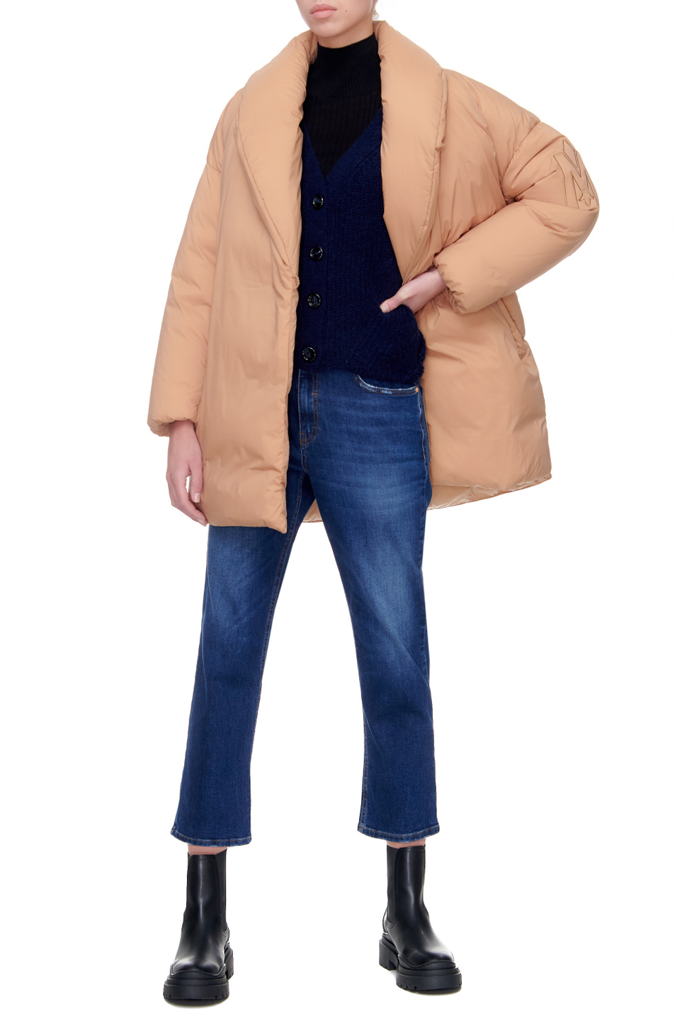 Женский Mackage Куртка оверсайз LEONIE на запахе (цвет ), артикул P000659 | Фото 3