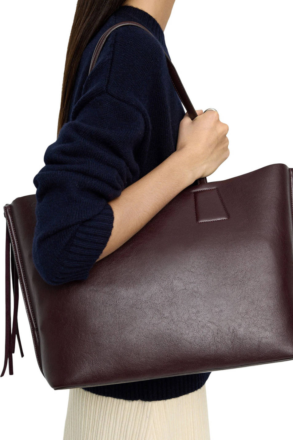 Женский Parfois Сумка-шопер из искусственной кожи (цвет ), артикул 243002 | Фото 4