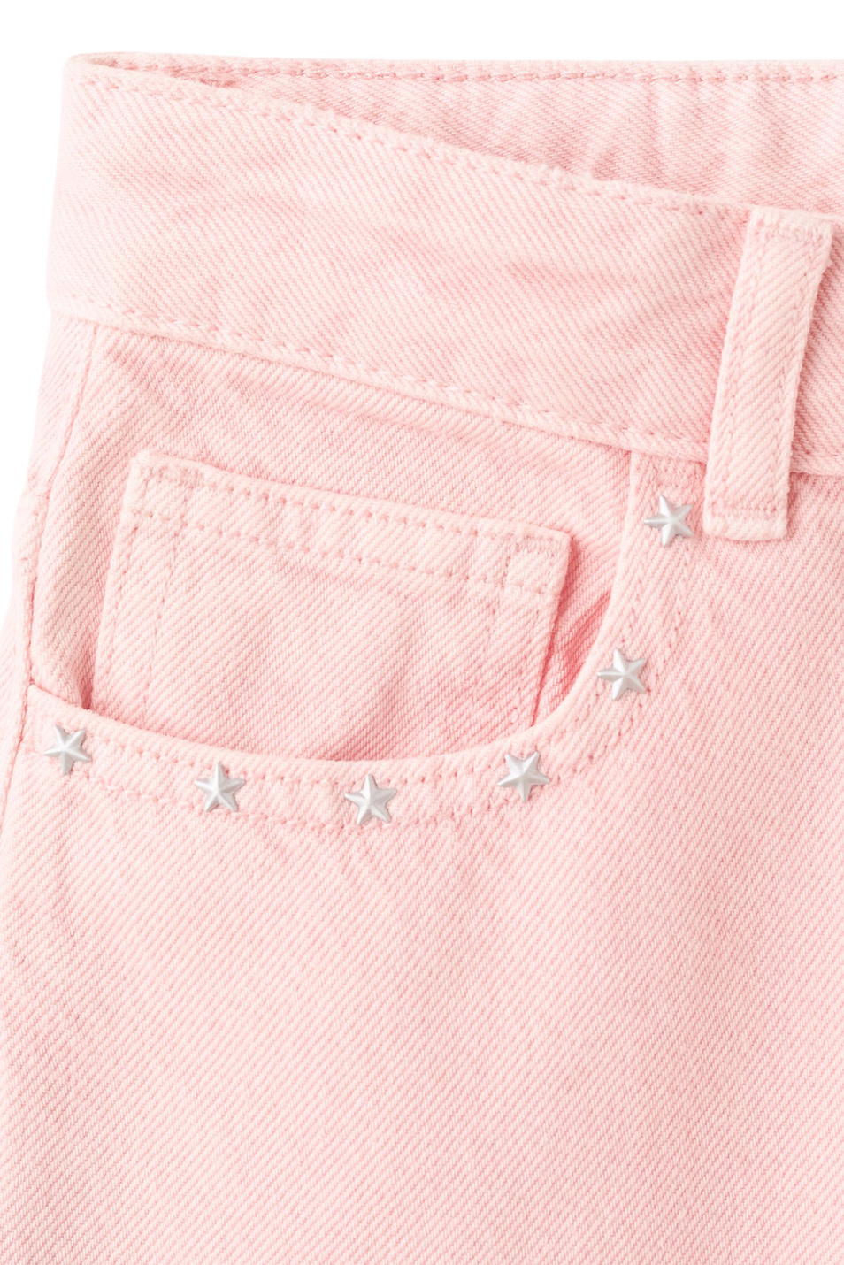 Девочкам Mango Kids Джинсы LOWRISEE из хлопка (цвет ), артикул 27002896 | Фото 4