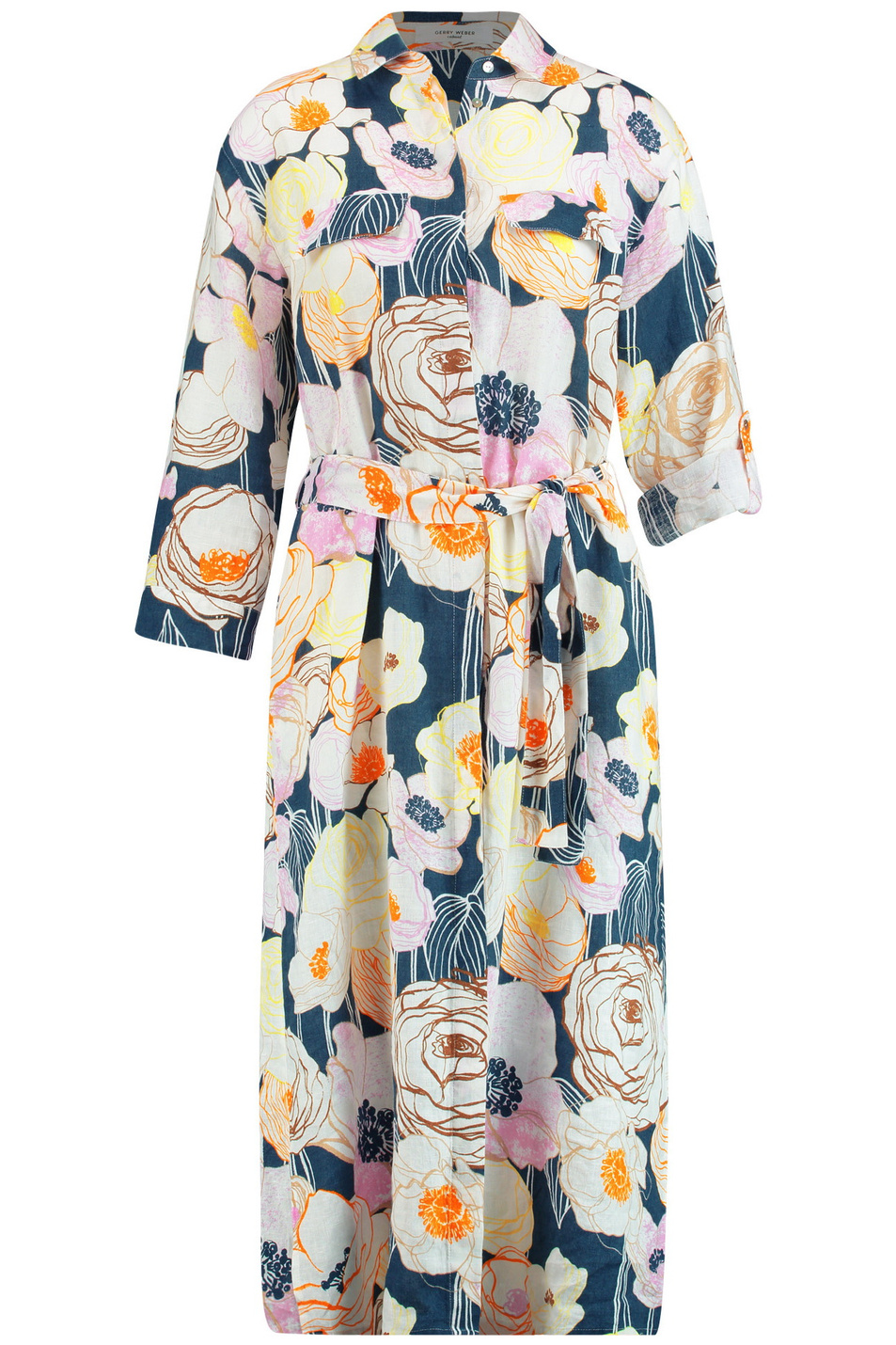 Gerry Weber Платье-рубашка из натурального льна (цвет ), артикул 285000-66631 | Фото 1