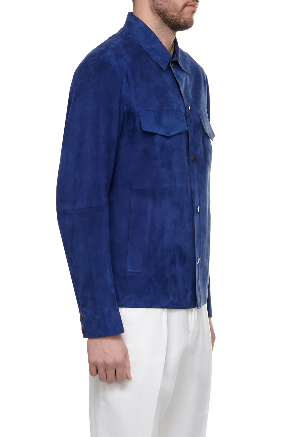 Мужской BOSS Куртка-рубашка из натуральной кожи (цвет ), артикул 50514471 | Фото 3
