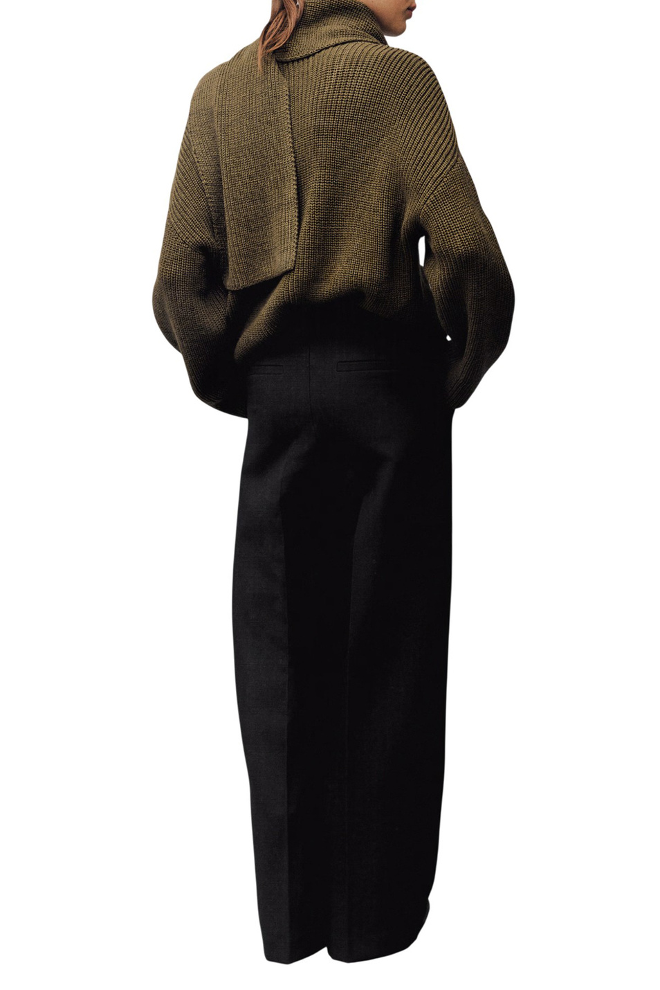 Женский Mango Брюки LALY однотонные (цвет ), артикул 17066002 | Фото 4