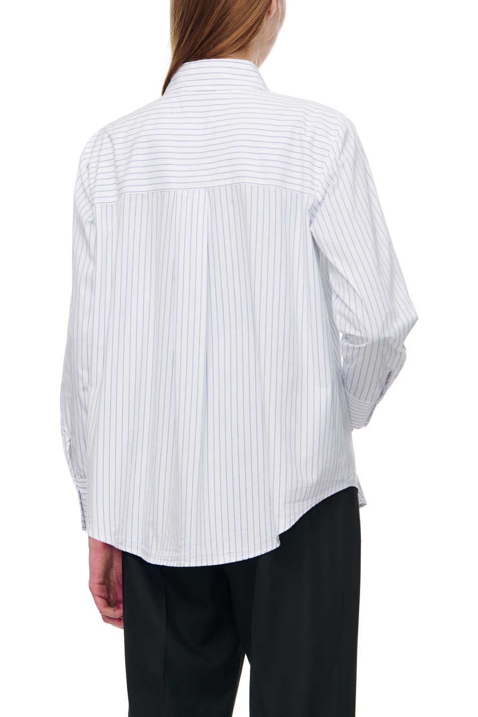 Женский Gerry Weber Рубашка из натурального хлопка в полоску (цвет ), артикул 760018-66413 | Фото 6