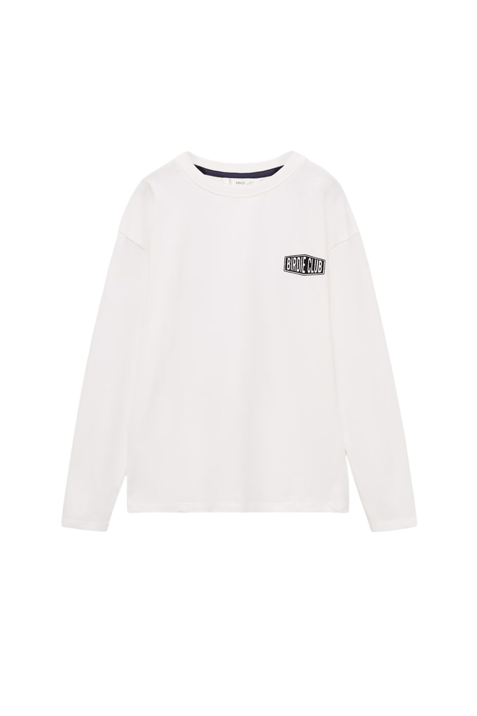 Мальчикам Mango Kids Лонгслив BIRDIE из хлопка (цвет ), артикул 87043644 | Фото 1