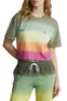 Polo Ralph Lauren Укороченная футболка с принтом "омбре" ( цвет), артикул 211856678001 | Фото 3