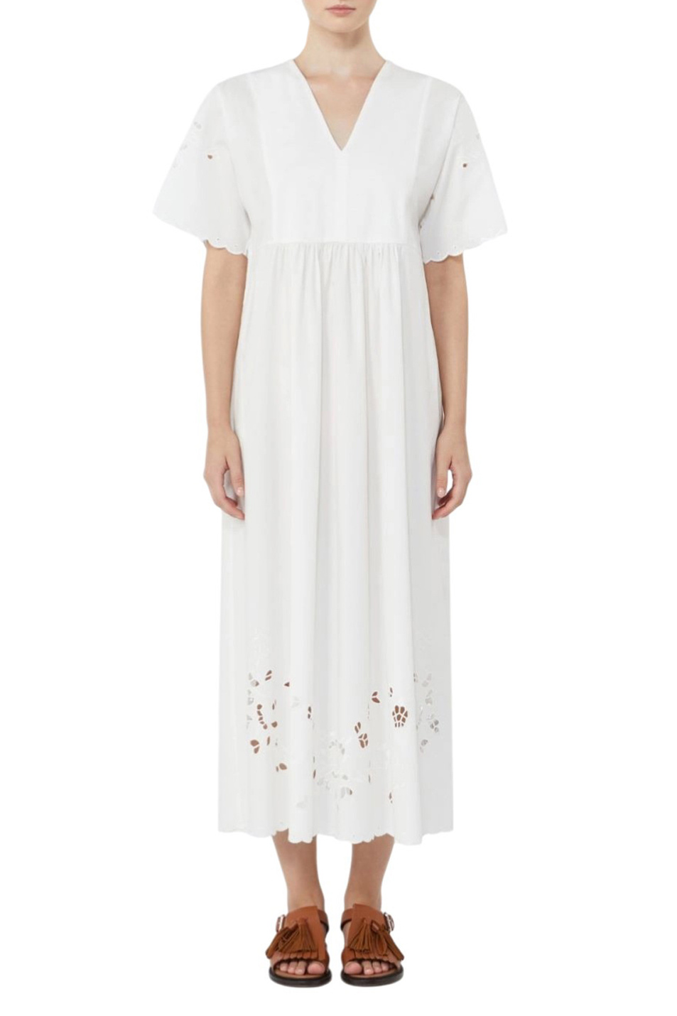 Женский Weekend Max Mara Платье TARTUFO из хлопка (цвет ), артикул 2615621092 | Фото 3