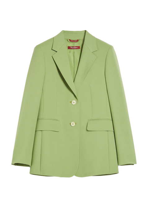 Max Mara женский пиджак rosetta из шерсти салатовый цвет, размер 44 ...