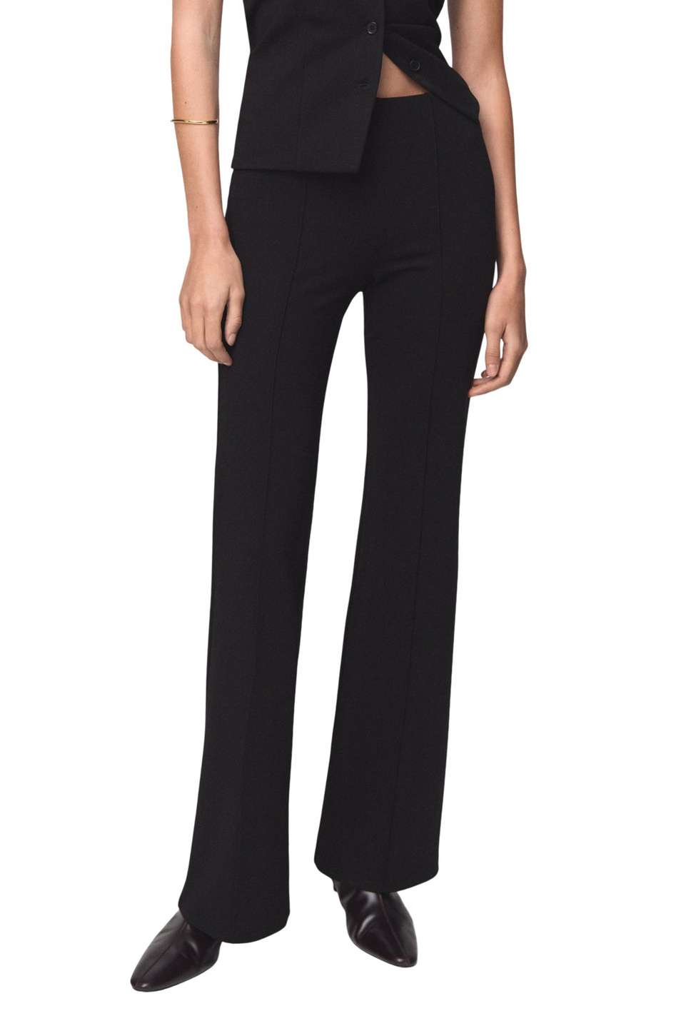 Женский Mango Легинсы DELFI с декоративным швом (цвет ), артикул 27081251 | Фото 3