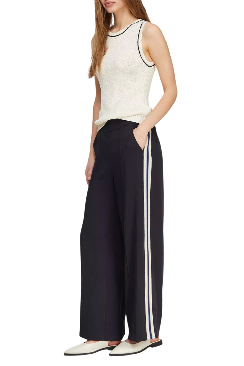 Женский Comma Брюки с лампасами (цвет ), артикул 2178239 | Фото 2