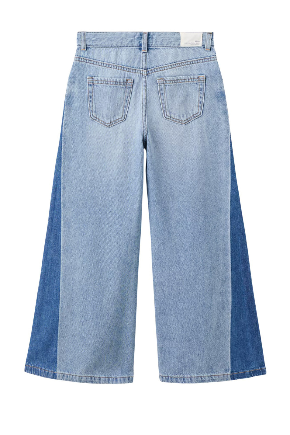 Девочкам Mango Kids Джинсы PALAZZO широкого кроя (цвет ), артикул 27012893 | Фото 2
