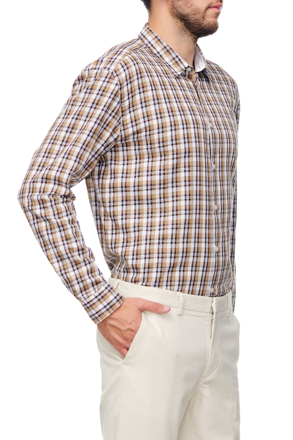 BOSS Рубашка прямого кроя с принтом (цвет ), артикул 50477852 | Фото 3