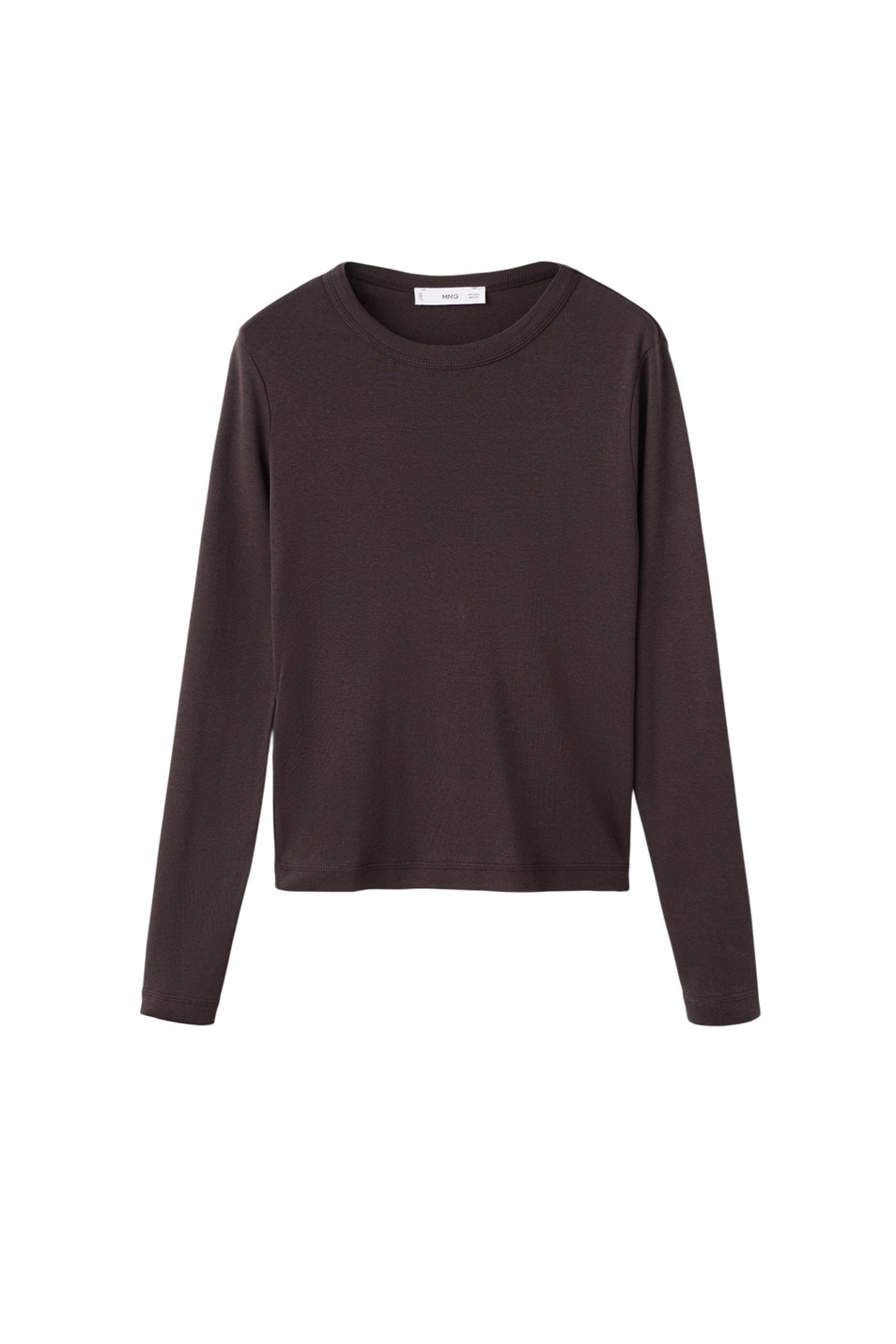 Женский Mango Лонгслив ENI из натурального хлопка (цвет ), артикул 27001352 | Фото 1