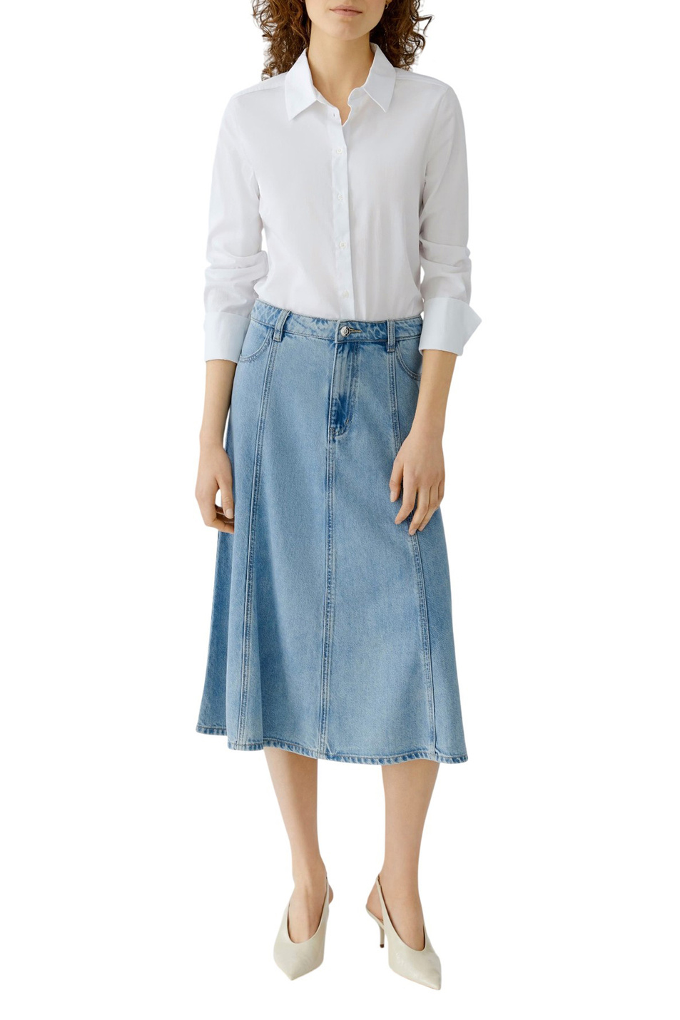 Женский OUI Юбка джинсовая (цвет ), артикул 97105 | Фото 3