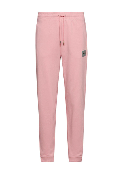 Спортивные брюки Dachibi из натурального хлопка|Основной цвет:Розовый|Артикул:50455983 | Фото 1