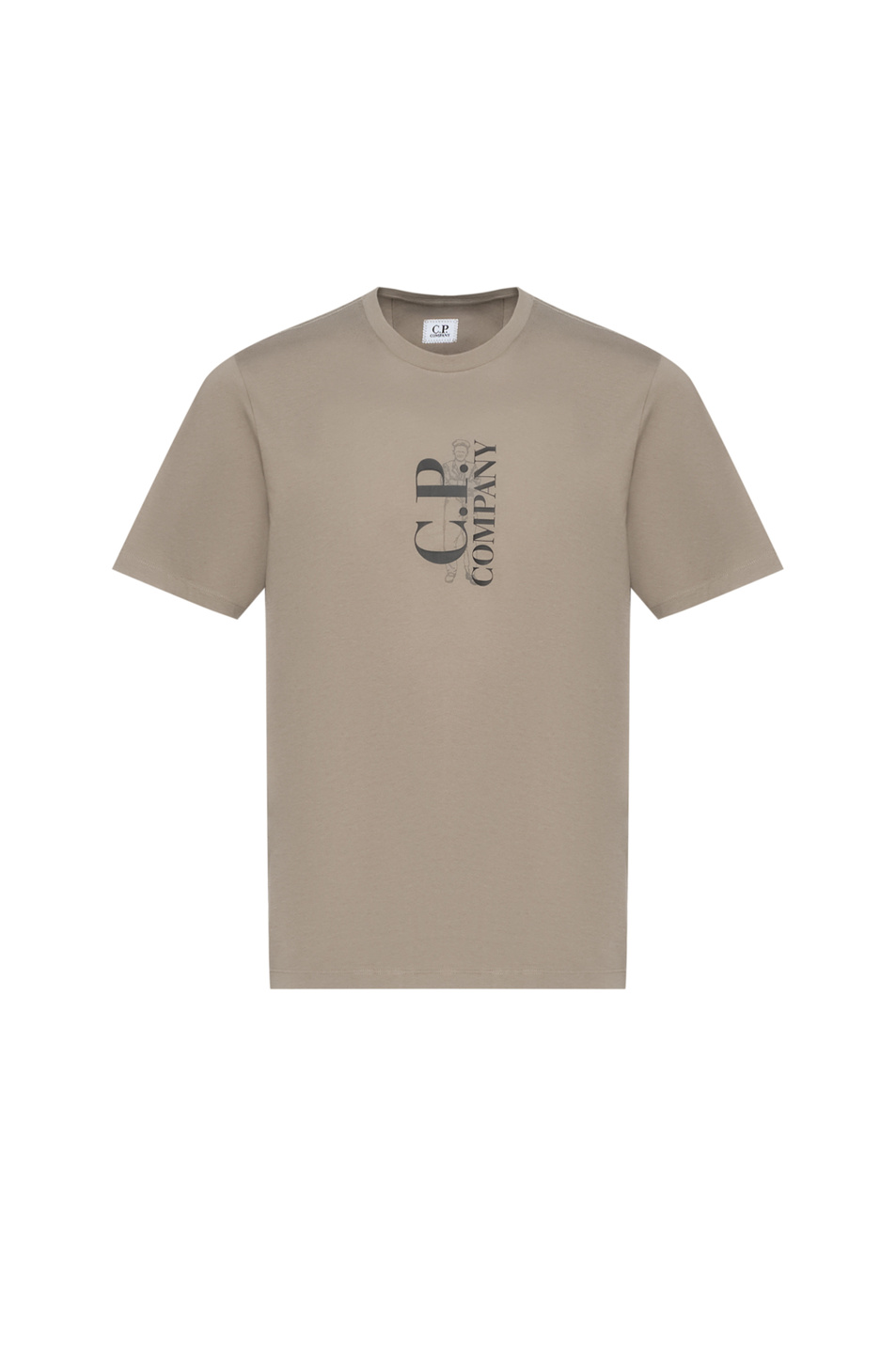 Мужской C.P. Company Футболка с принтом (цвет ), артикул 19CMTS091A005100W | Фото 1