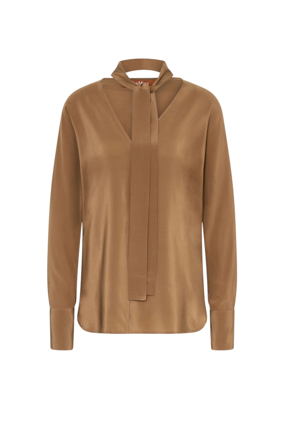 Женский Max Mara Блузка CACO с бантом (цвет ), артикул 2526116051 | Фото 1