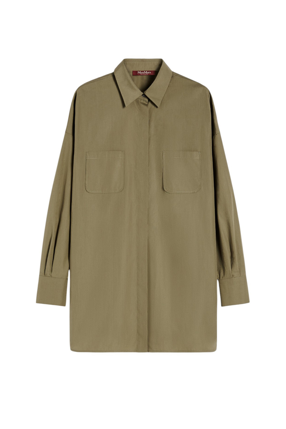 Женский Max Mara Рубашка ODINO из хлопка (цвет ), артикул 2516191032 | Фото 1