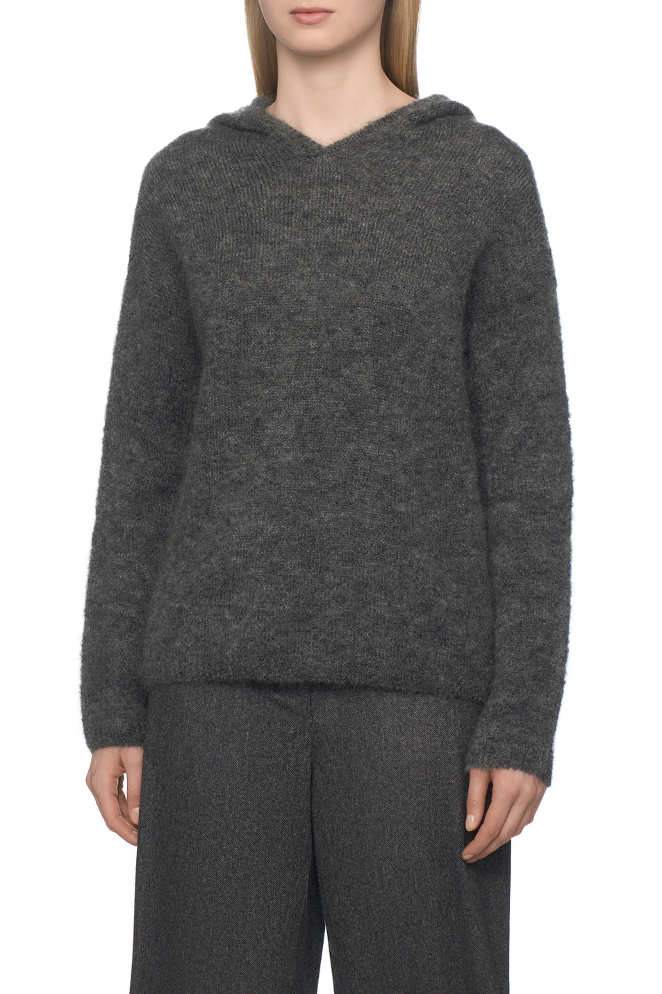 Женский Max Mara Джемпер ATTUALE с капюшоном (цвет ), артикул 2529366073 | Фото 4