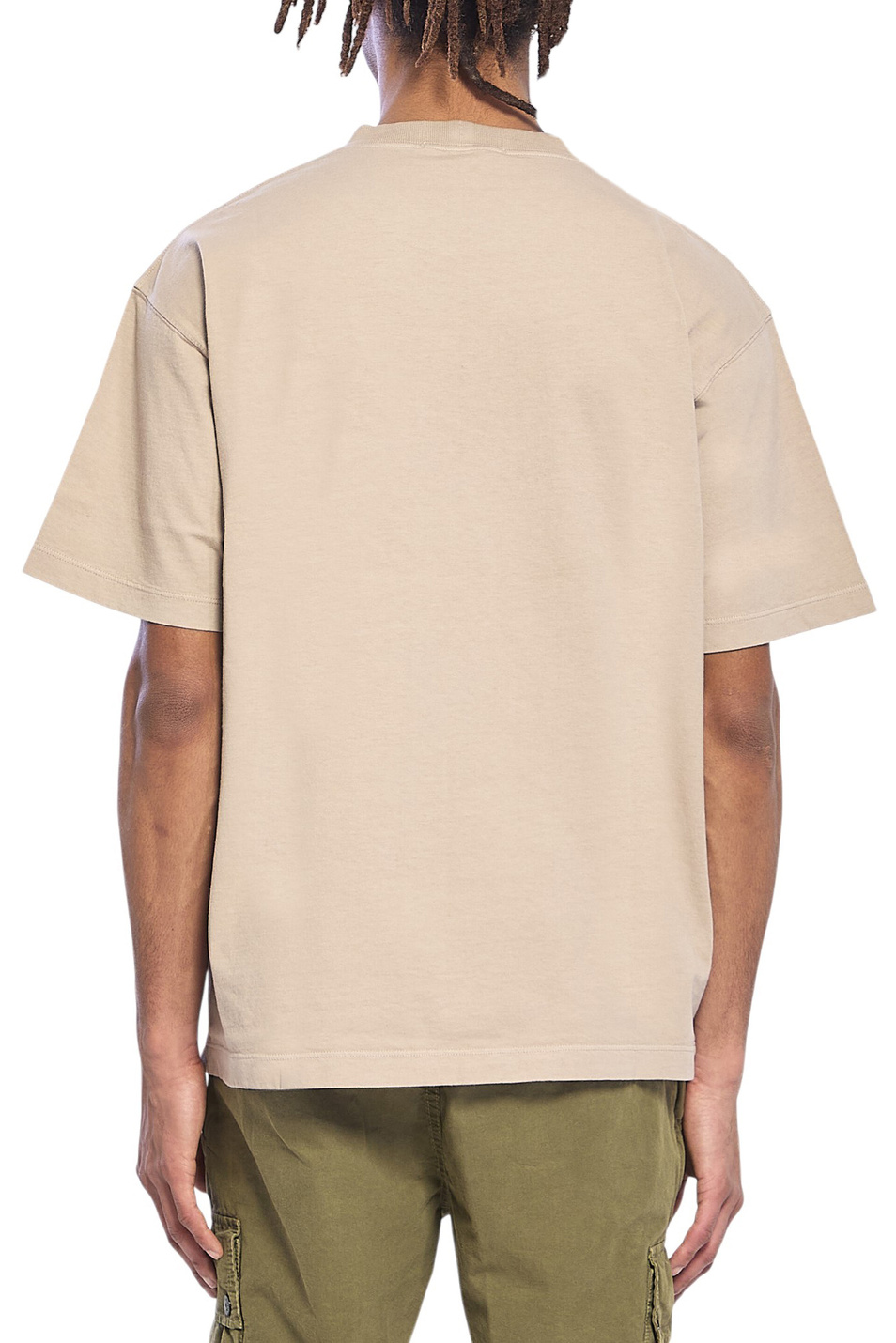 Мужской Stone Island Футболка из хлопка с логотипом (цвет ), артикул L1S152100030-S0115 | Фото 5