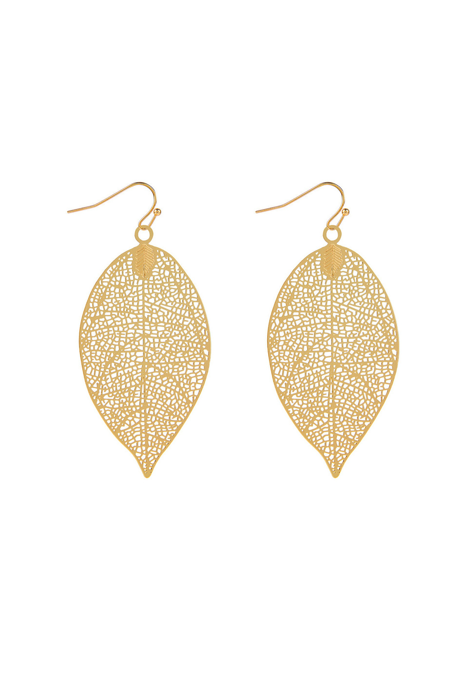 Женский Accessorize Набор украшений LEAF (ожерелье и серьги в форме листьев) (цвет ), артикул 782964 | Фото 4