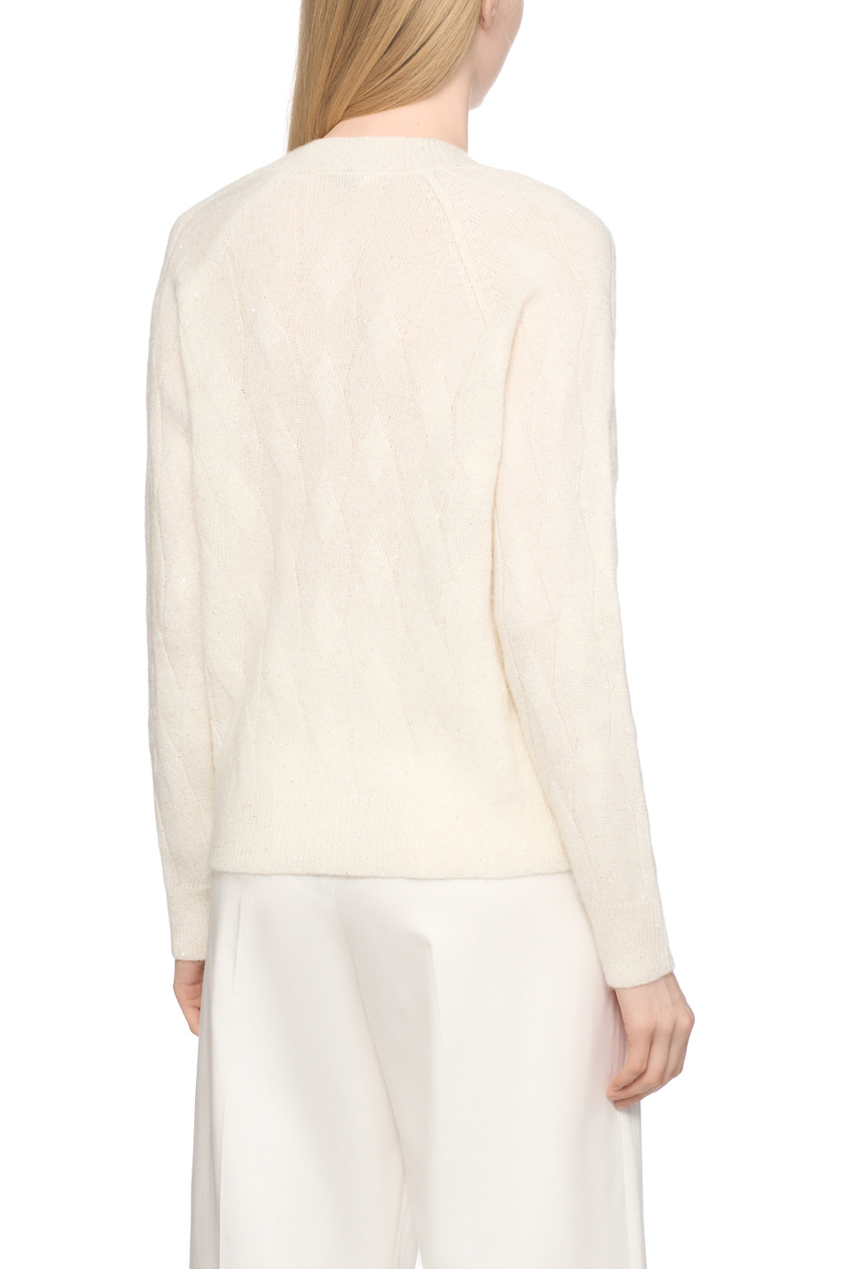 Женский Peserico Пуловер с пайетками (цвет ), артикул S99376F07-9217B | Фото 5