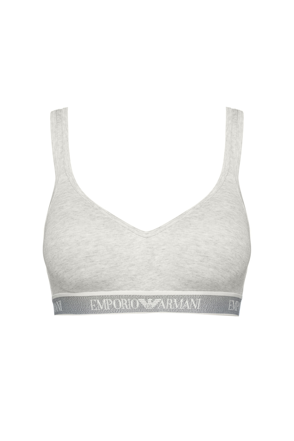 Женский Emporio Armani Бюстгальтер из эластичного хлопка (цвет ), артикул EW000447-AF15345 | Фото 1