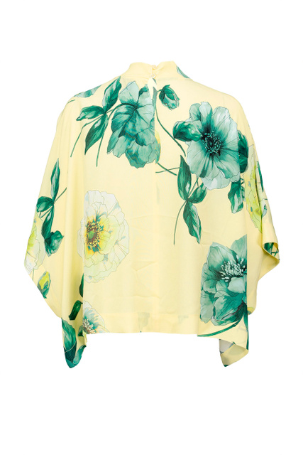 Блузка с принтом и рукавами-кимоно|Основной цвет:Желтый|Артикул:1G17ANY7SK | Фото 2