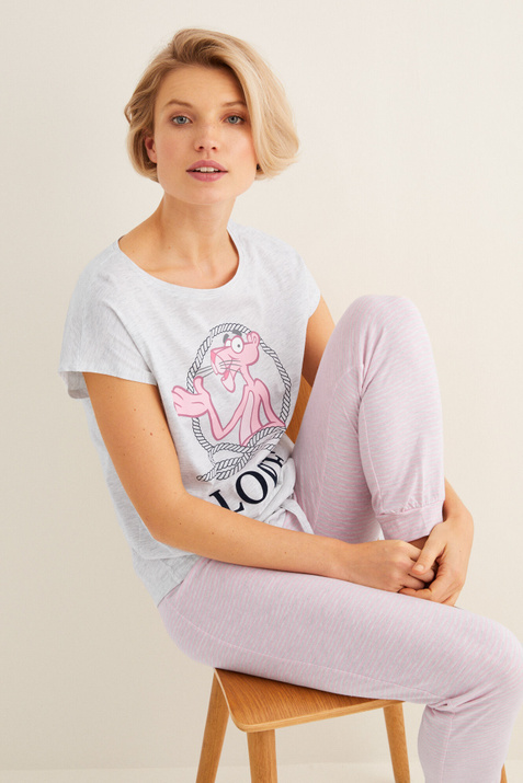 Women'secret Удлиненная пижама «Розовая пантера» ( цвет), артикул 3137155 | Фото 4