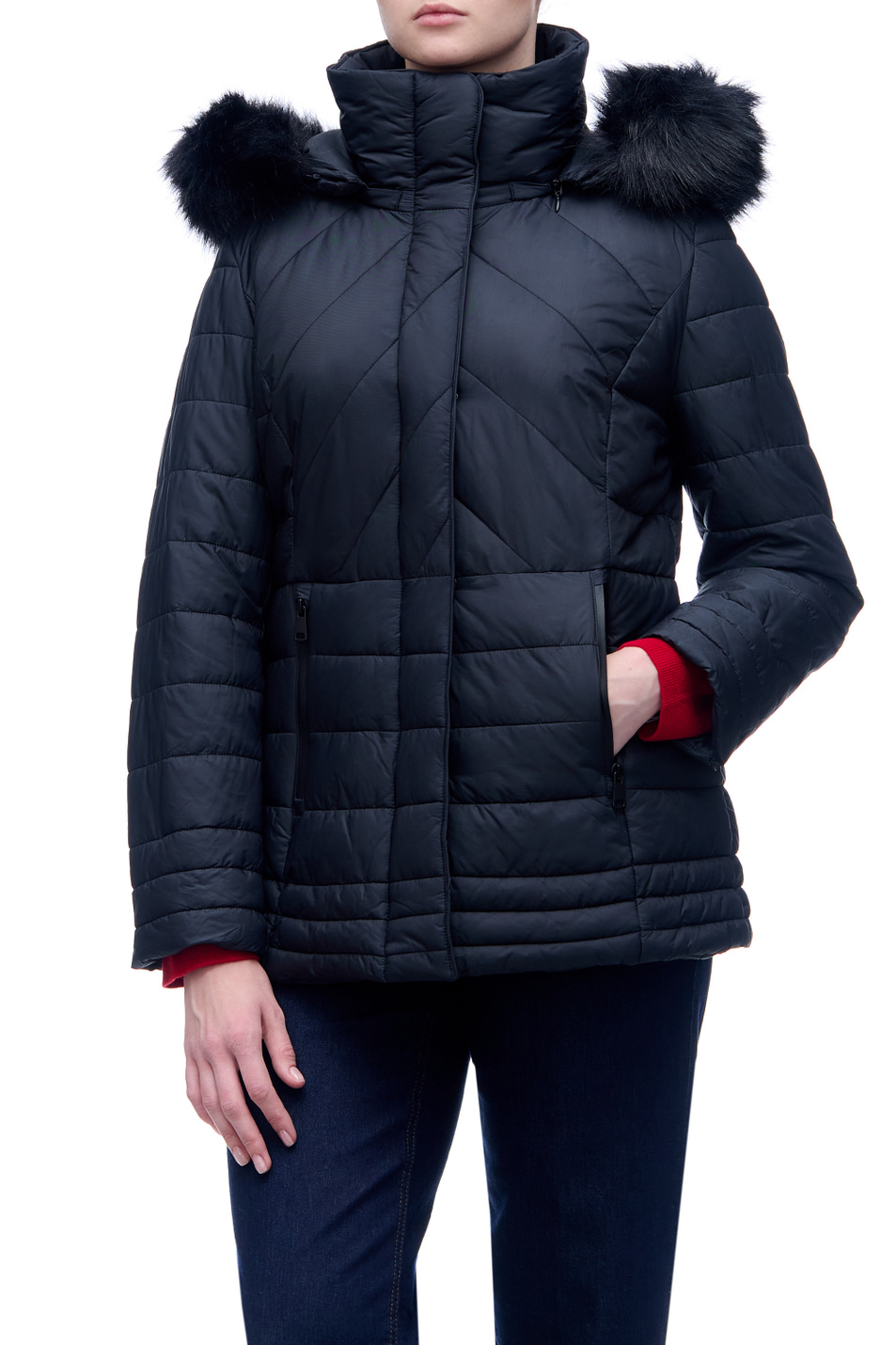 Женский Gerry Weber Куртка на молнии и кнопках (цвет ), артикул 650218-31132 | Фото 3
