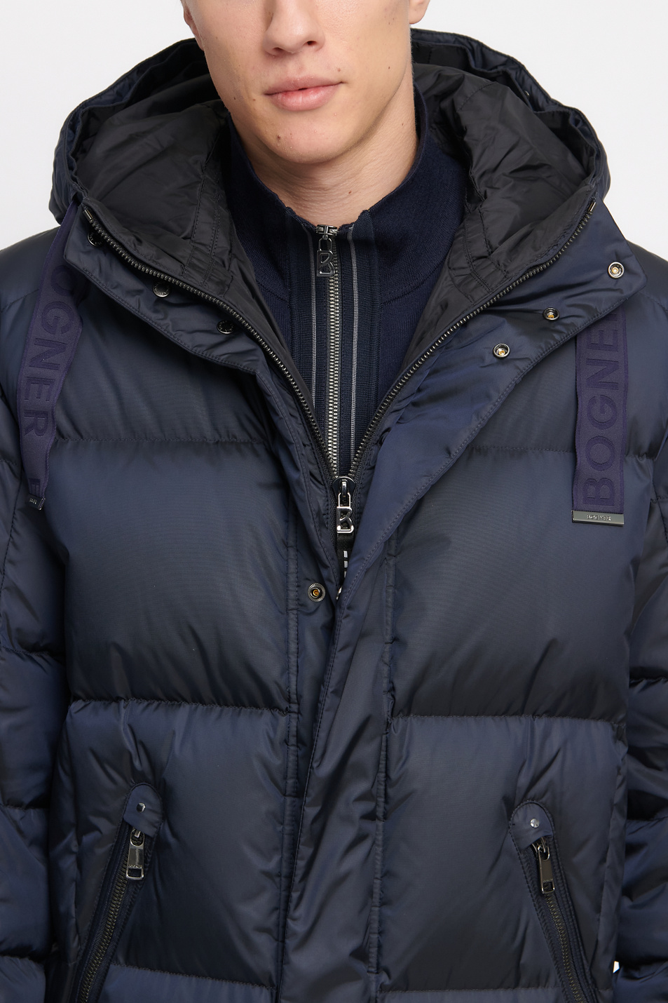 Bogner Стеганая куртка JONES-D из водоотталкивающего нейлона  с наполнителем из натурального пуха и пера (цвет ), артикул 38443615 | Фото 7