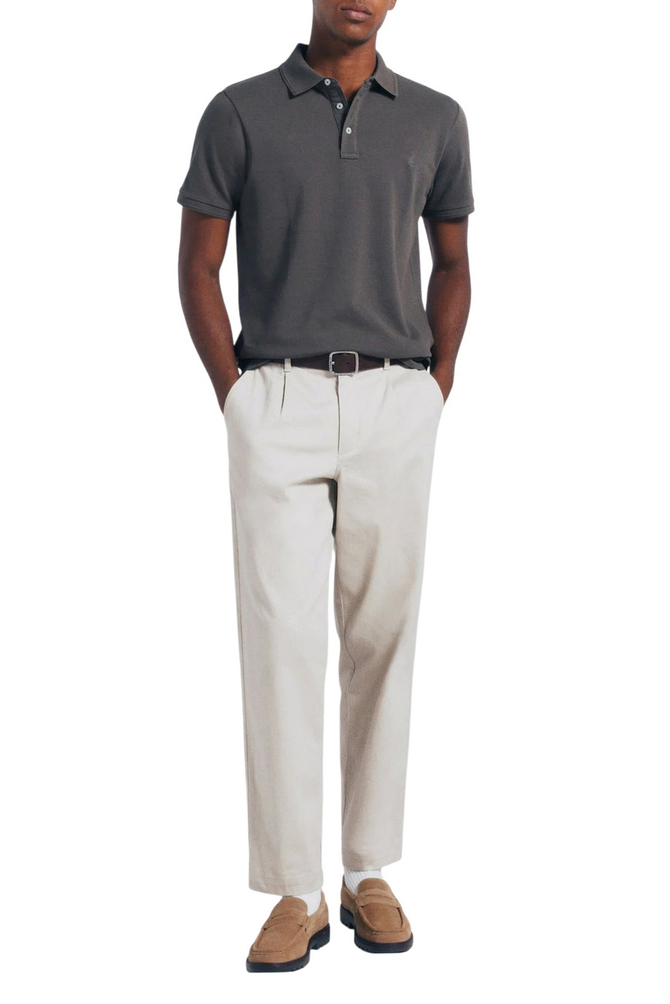 Мужской Springfield Поло из натурального хлопка (цвет ), артикул 4402323 | Фото 2